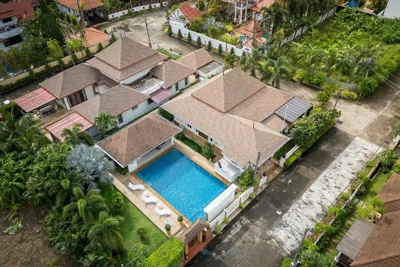 Villa with Huge Private Pool and Tropical Garden Just 10 Minutes Walk to Kamala Beach – 사진 6