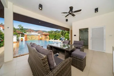 Villa with Huge Private Pool and Tropical Garden Just 10 Minutes Walk to Kamala Beach – 사진 8